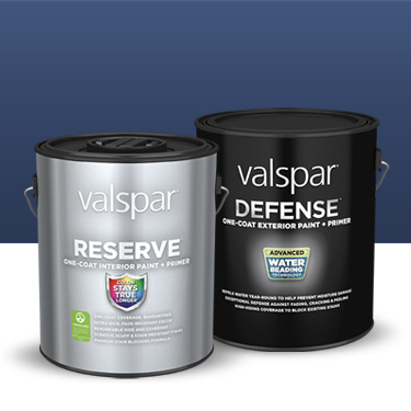 valspar paint cans