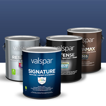 valspar paint cans