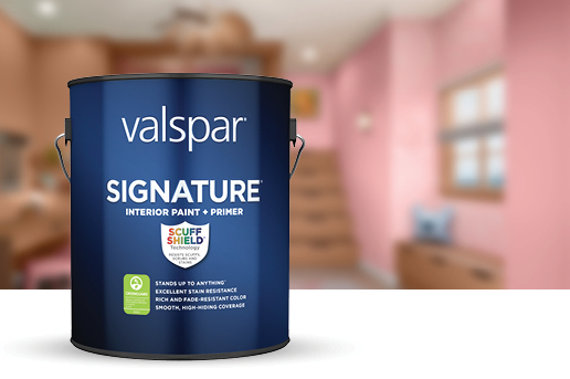 VALSPAR SIGNATURE® INTERIOR PAINT + PRIMER