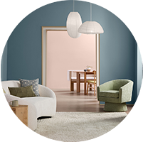 Room Painted in Cottage Door