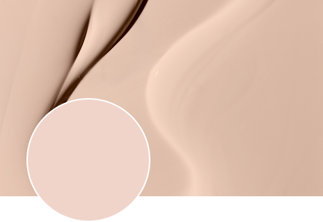 Large color swatch of Apricot Blush, a warm blush-beige paint color designed to complement Cottage Door with gentle contrast.