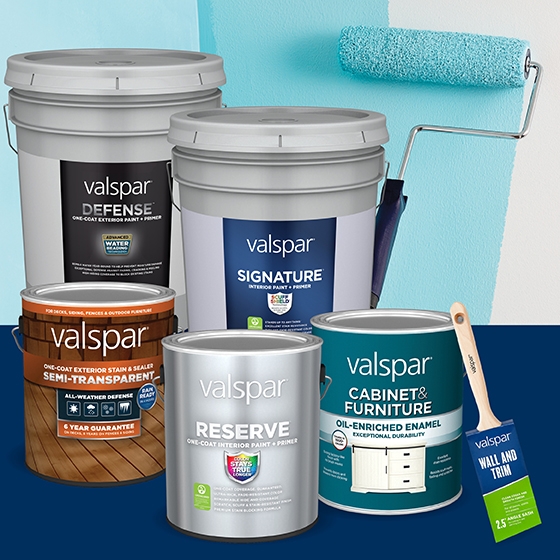 Latas de pintura Valspar