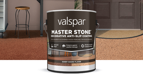 VALSPAR® MASTER STONE™ DECORATIVE ANTI-SKID FLOOR COATING