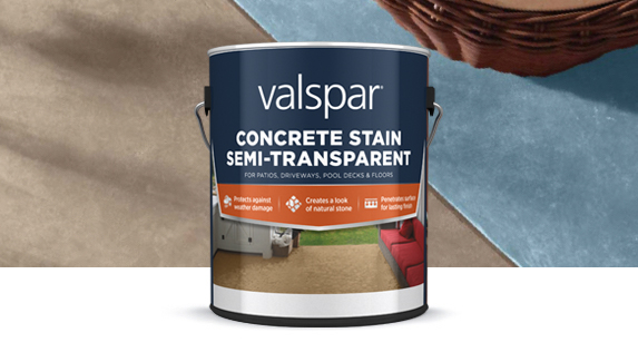 valspar concrete stain