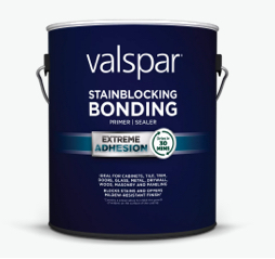 Valspar® Stainblocking Bonding Primer/Sealer, 1 gallon.